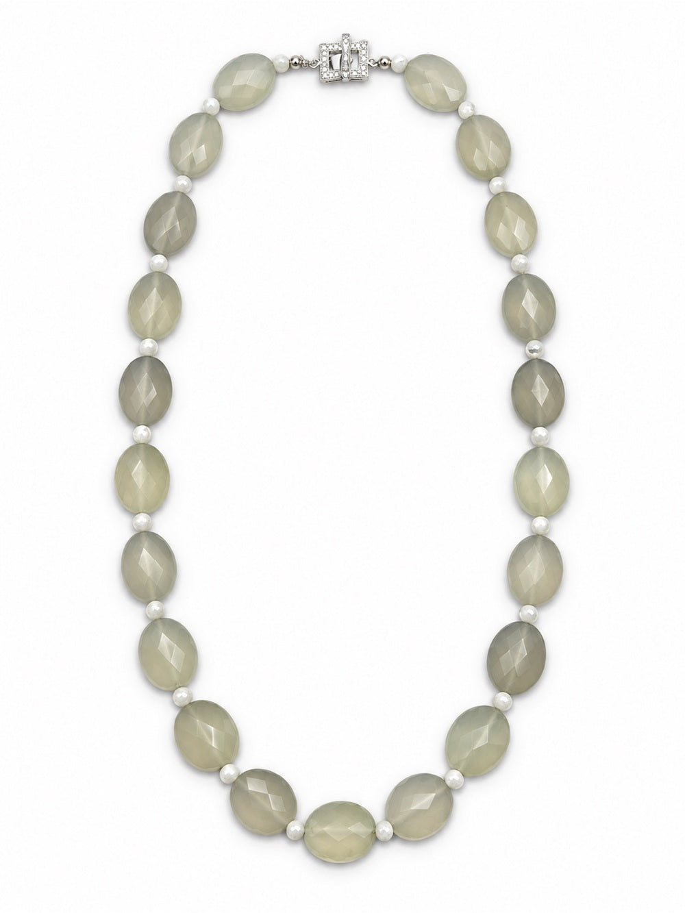 Sea Mist Jade Necklace