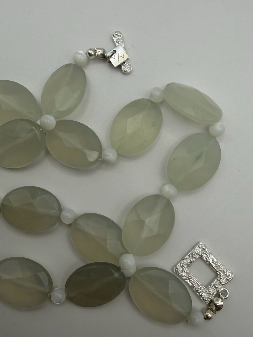 Sea Mist Jade Necklace