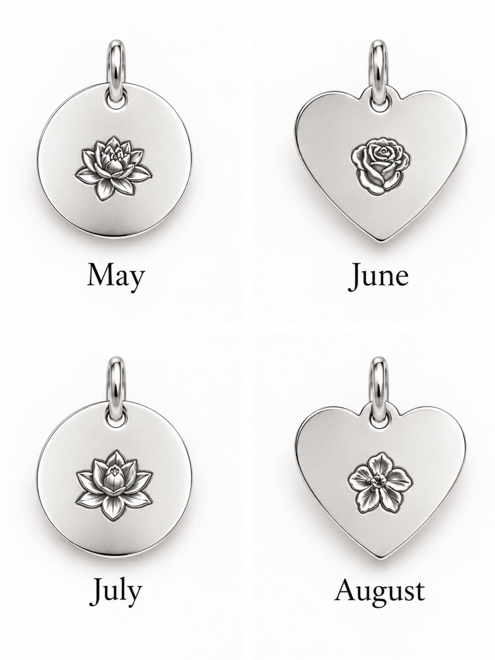 Custom Birth Flower Stamps