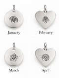 Custom Birth Flower Stamps