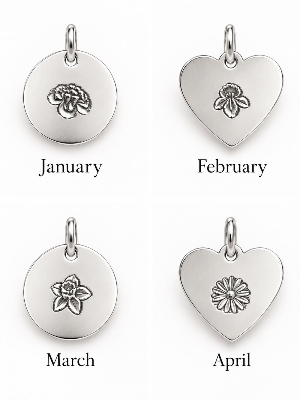 Custom Birth Flower Stamps