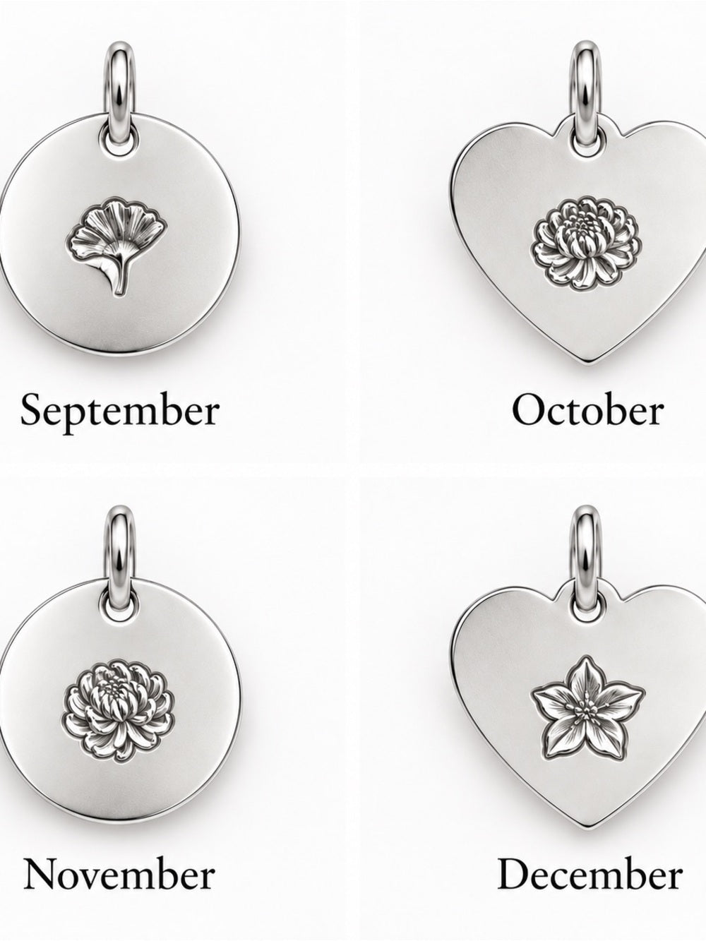 Custom Birth Flower Stamps