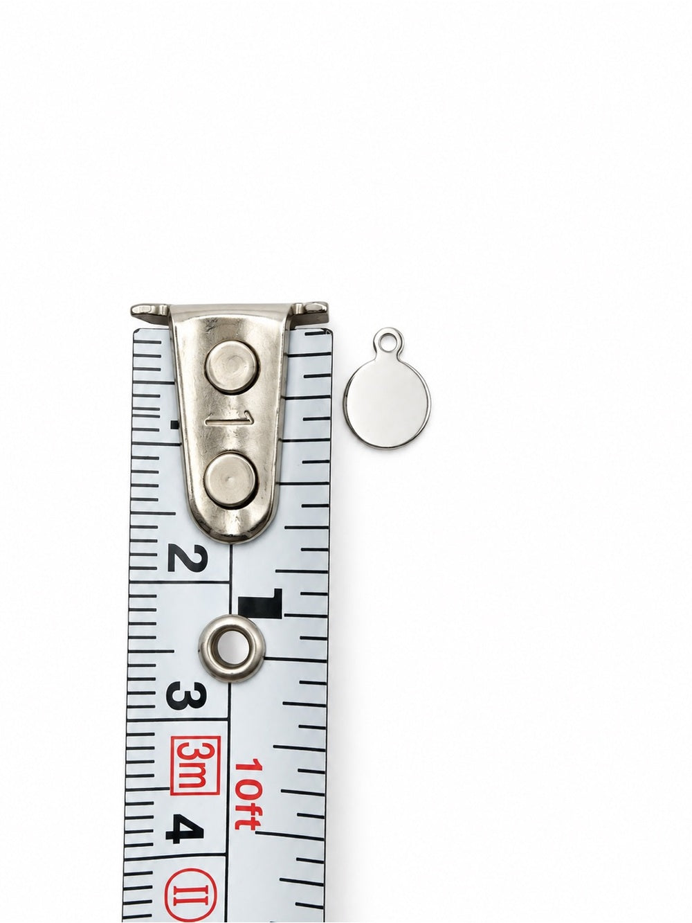 Small Circle Drop Charm