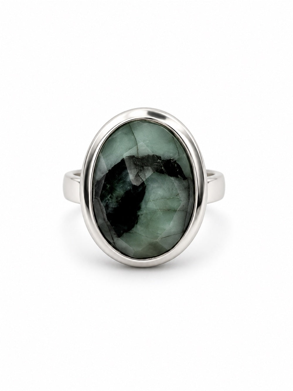 Emerald + Tourmaline S925 Ring