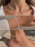 Micro Herkimer Diamond Necklace / Bracelet / Anklet | Made to Order