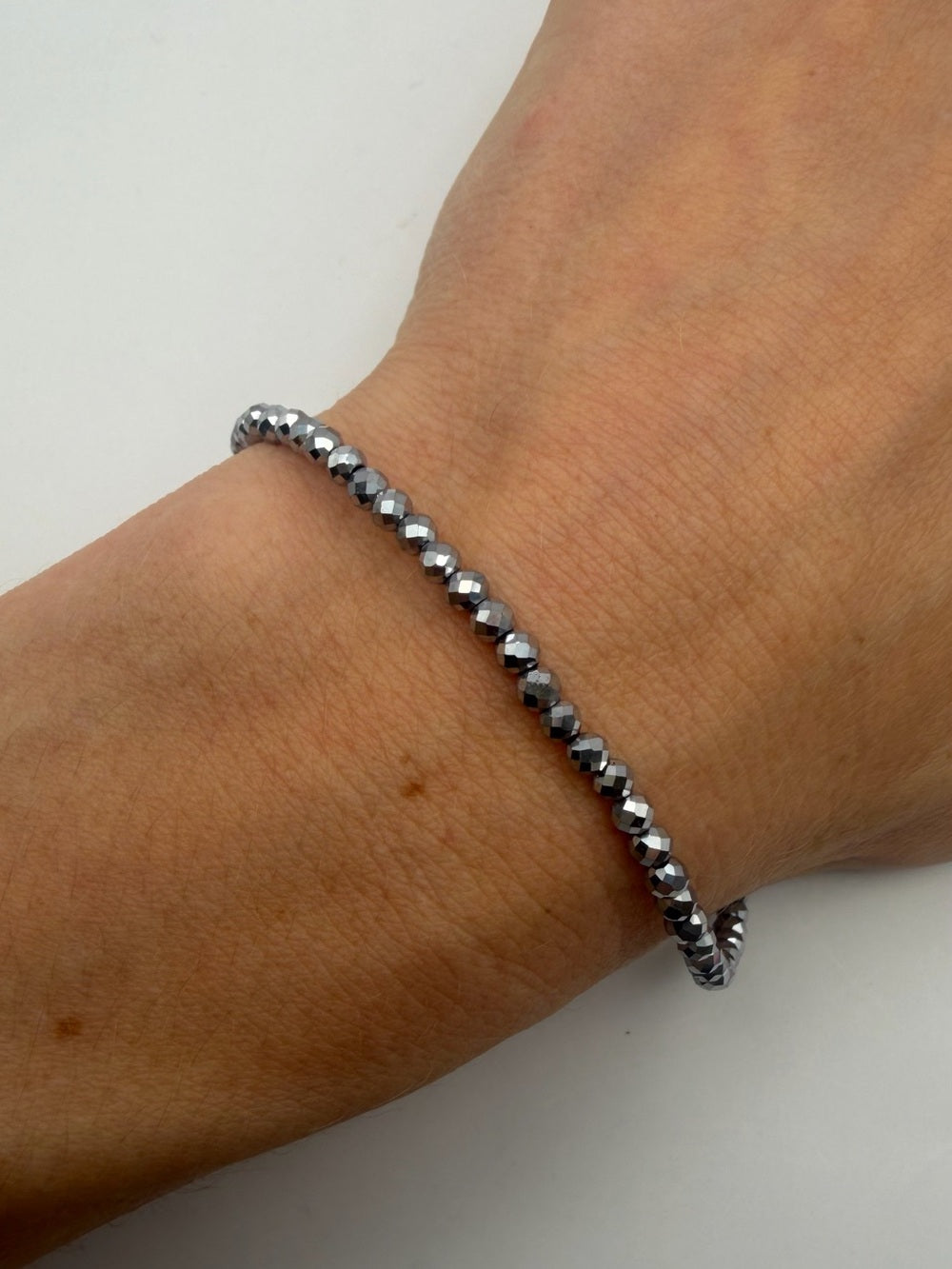 Silver Hematite Necklace / Bracelet / Anklet | Made to Order