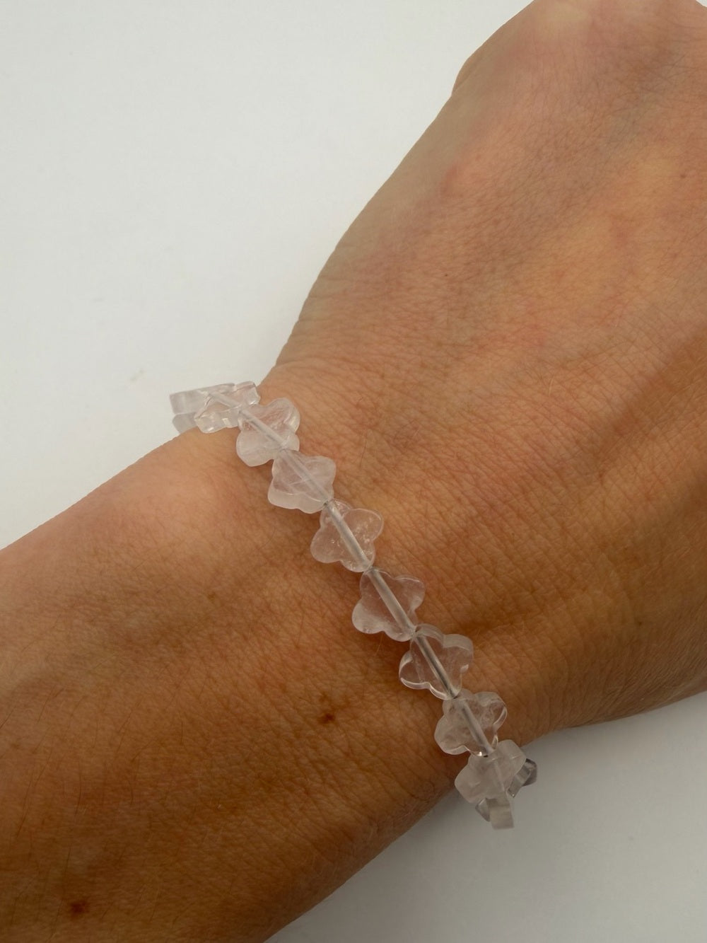 Clear Quartz Clover Necklace / Bracelet / Anklet | Made to Order