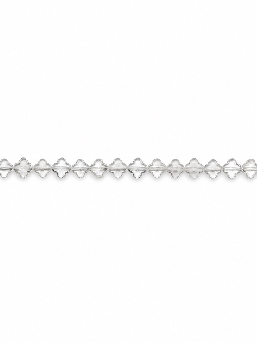 Clear Quartz Clover Necklace / Bracelet / Anklet | Made to Order